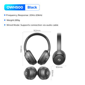 ORICO Hi‑Fi Over‑Ear Bluetooth Headphones Wired Wireless Dual Mode 40mm Dynamic Driver SBC AAC Stable Bluetooth Gaming Music Headset for Phone PC