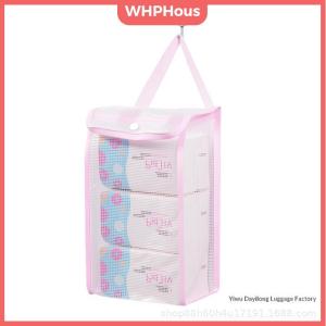WHPHous Waterproof And Breathable Tissue Box Wall-mounted Tissue Bag Portable Tissue Storage Box For Home