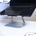 Dudukan Laptop Stand Adjustable Liftable Foldable Aluminium Alloy 515. 