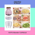 Goto Capsule Blender Food Chopper Kapsul Penggiling Daging Bumbu Buah. 