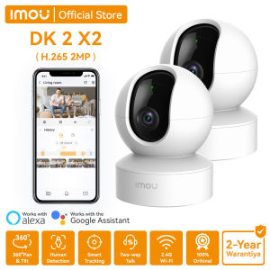 IMOU DK2 ×2PCS  Indoor Security Camera CCTV Camera IP Secruity Camera Baby / Pet Monitor | Night Vision | 2-Way Audio