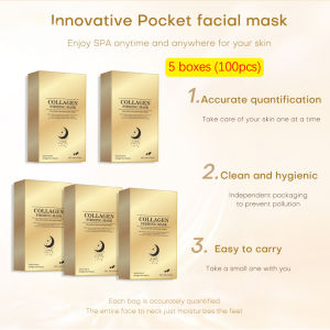 No Wash Sleeping  Collagen Firming  Anti-Wrinkle Whitening Moisturizing Gel Sunburn Acne Dull