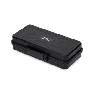 JJC Multi-Function Battery&Memory Card Case EVA Hard Shell For Stoage Lithium-ion (Li-ion) Batteries&AA Battery and Holds up to 6 SD Cards6 CFexpress Type-B/XQD Cards5 CFexpress Type-A Cards