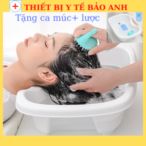 Chậu Gội Đầu Tại Giường Cho Người Lớn Trẻ Em Người Ốm Tiện Ích