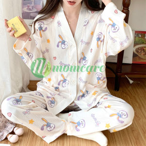 Pijama bầu Xô Nhật thô đũi cực mát XN55 - Pijama sau sinh cho con bú ti mùa hè thu đông - Đồ bộ bầu và sau sinh thời trang