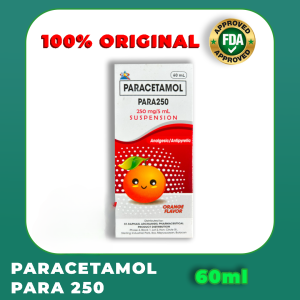 Paracetamol Syrup for Kids Para 250/Para125 Generic and Trusted by Doctors