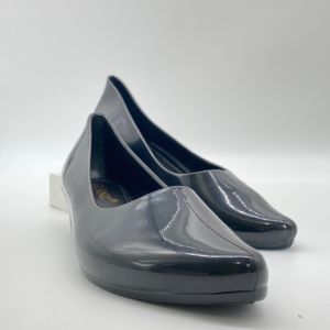 [GS-550] Sepatu Wedges Wanita Jelly Kilap Glossy Glanz Sepatu Kerja Cewek Kantor Lentur Elegant Dan Nyaman