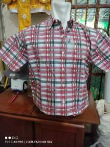 Kemeja cowok motif kotak