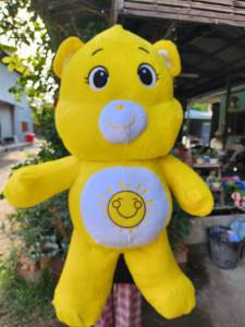 ตุ๊กตาหมีแคร์แบร์ตัวใหญ่   สีสันสดใส น่ารัก น่ากอด   ตัวใหญ่สุดในรุ่นราคานี้  วัดแนวตรง 100 เซนตืเมตร งานปัก  สวย  พร้อมส่ง  ส่งไว ทันใช้