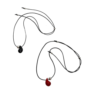 Mạnh mẽ hợp kim Waterdrop Vòng cổ thiết kế cho cả phụ nữ hợp thời trang và phụ nữ trưởng thành thêm quyến rũ thanh lịch mặc giản dị