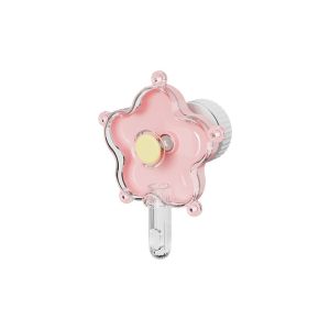 AZDH Hình dạng hoa Bộ cho chim ăn xoay Có thể điều chỉnh Nhựa Đồ chơi vẹt Phụ kiện lồng chim Chức năng gặm nhấm Đồ chơi tìm kiếm thức ăn cho chim Sử dụng lồng chim