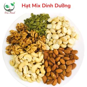 Hạt Dinh Dưỡng Mix Tổng Hợp Granola Siêu Hạt Ăn Kiêng Từ Các Loại Hạt Nhân Óc Chó Đỏ Macca... OneFood68