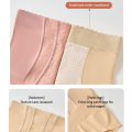 Body Shaping Tummy Tuck Pants Seamless Lace Pants High Waist Safe Pants Mulberry Silk Antibacterial Anti-exposure. 