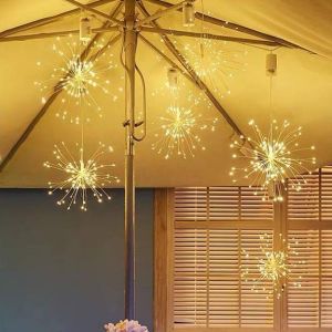 Đèn Pháo Hoa Trang Trí Noel Đèn Pháo Bông 5 Chùm