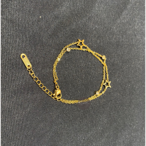 Haseena Gelang Tangan Lumilla Jewelry Bracelet Bangle Lapis Emas Aksesoris Wanita Dewasa Aksesoris Fashion Wanita Anti Pudar Dan Anti Karat