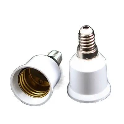 GROCERIY Heat-resistant Lamp Holder Converter Durable Multiple Models LED Light Bulb Adapter Bulb Extend Adapter E27 Male to E14 B22 GU10 E40 Female Lamp Base LED Corn Bulb Light