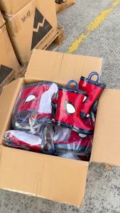 Childrens Rain Boots Boys and Girls Baby 2023 Spring and Autumn Rain Boots Spider Cartoon Rain Boots