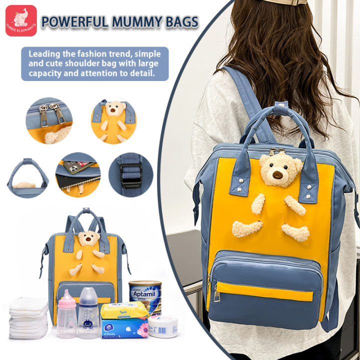 NEW Dear mommy bag travel baby bag Crib Mommy Bag 2 in 1 multifunctional backpack diaper