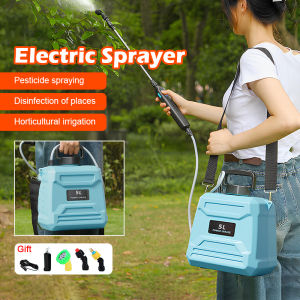 5L Electric Sprayer Agriculture Portable Power Sprayer Watering Can for Plant Water Sprayer Washer Garden Waterer Automatic Garden Watering Sprayer