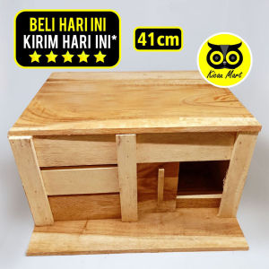 KICAU MART Gupon Merpati Model Slorok Pegupon Kayu Premium Kandang Sangkar Burung Merpati Dara Perkutut Derkuku