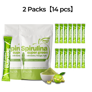 FDA approved Weekit7 Spirulina Powder 2 packs  - Supports Immunity Heart Health & Inflammation Response