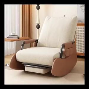 UrbanSpace SG- Casual Rocking Chair Garden Balcony Comfortable Backrest Chair Home Living Room Rocking Lazy Sofa
