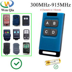 WenQia 8 Channels Multi Frequency Clone Remote Control 315MHz 330MHz 433MHz 300-915MHz Copy Duplicator for Auto Gate/Garage