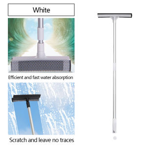 ไม้เช็ดกระจก ที่เช็ดกระจก ไม้กรีดกระจก ไม้เช็ดกระจกรีดน้ำ ที่ปาดน้ำ ไม้กรีดทำความสะอาด แบบยาวพิเศษ ปรับระดับได้ ไม้เช็ดหน้าต่าง ไม้เช็ดกระจกด้ามยาว ไม้เช็ดกระจกสูง