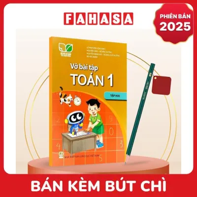 Sách Giáo Khoa Vở Bài Tập Toán 1 - Tập 2 (Kết Nối) (Phiên Bản 2025) - Kèm Bút Chì