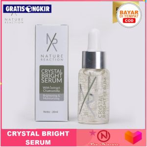 Nita Skincare - Serum Glowing Nature Reaction Bright Original Serum Wajah - Crystal Bright Serum dengan Ekstrak Lidah Buaya dan Bunga Chamomilla (DI JAMIN ORI)