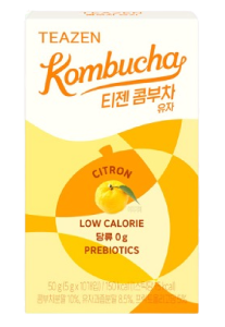 [SG Stock] TEAZEN Kombucha 10 Flavors (10T) / Korean Authentic Probiotic Drink | Slimming Iced Tea | Zero Sugar | Low calorie