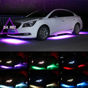 12V Car LED Lights Underglow Flexible Strip Lights RGB Car Under System Atmosphere Lamps App / Remot