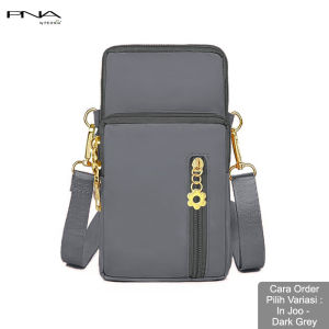 Peonia PNA INJOO Water Resistant Tas HP Kecil  Selempang Wanita  Elegant Outdoor Sling Bag Anak Remaja Perempuan Crossbody Travel Shoulder Trendy Fashion Cewek Casual Pesta Style
