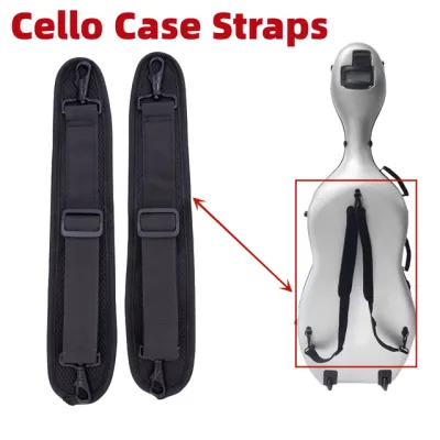 【Customizable】 Carbon Fiber Cello 4/4 3/4 Hard Case Cello Box Backpack Strong 3.5kg Hard Storage Protect Cello Waterproof