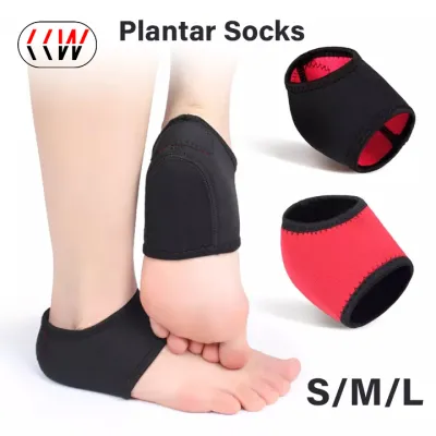 CCW 1 Pair Plantar Fasciitis Foot Sleeve Cushion Protector Sleeve Arch Heel Pain Relief