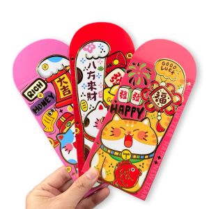 Pinky Bee Angpau Hongbao Panjang Gold Premium Imlek Ulang Tahun Lucky Cat 71012200