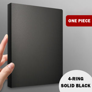 【Pure Care】 A4 File Bag 11-Hole Binder Pouch Loose Leaf Snap Button Document Organizer Horizontal/Vertical 6pcs