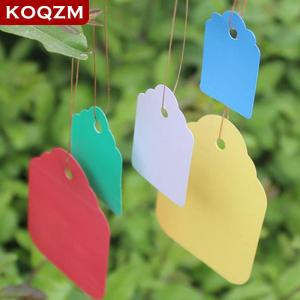 [COD] KOQZM KITCHEN 100Pcs Garden Plant Labels Plastic Plant Tags Nursery Markers Flower Pots