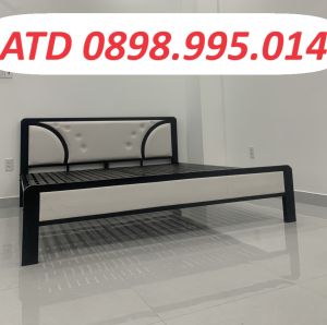 Giường sắt hộp 4x8 cao cấp hiện đại đủ size 80cm 1m 1m2 1m4 1m6 1m8 dài 2m cao cấp giá rẻ TP HCMBDĐN