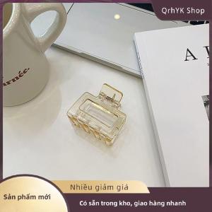 Hàng có sẵn✨ Thời trang Acrylic móng vuốt tóc vuông Acrylic tóc clip cho phụ nữ cô gái nhiều màu sắc kẹp tóc đuôi ngựa tóc Clip Phụ kiện tóc