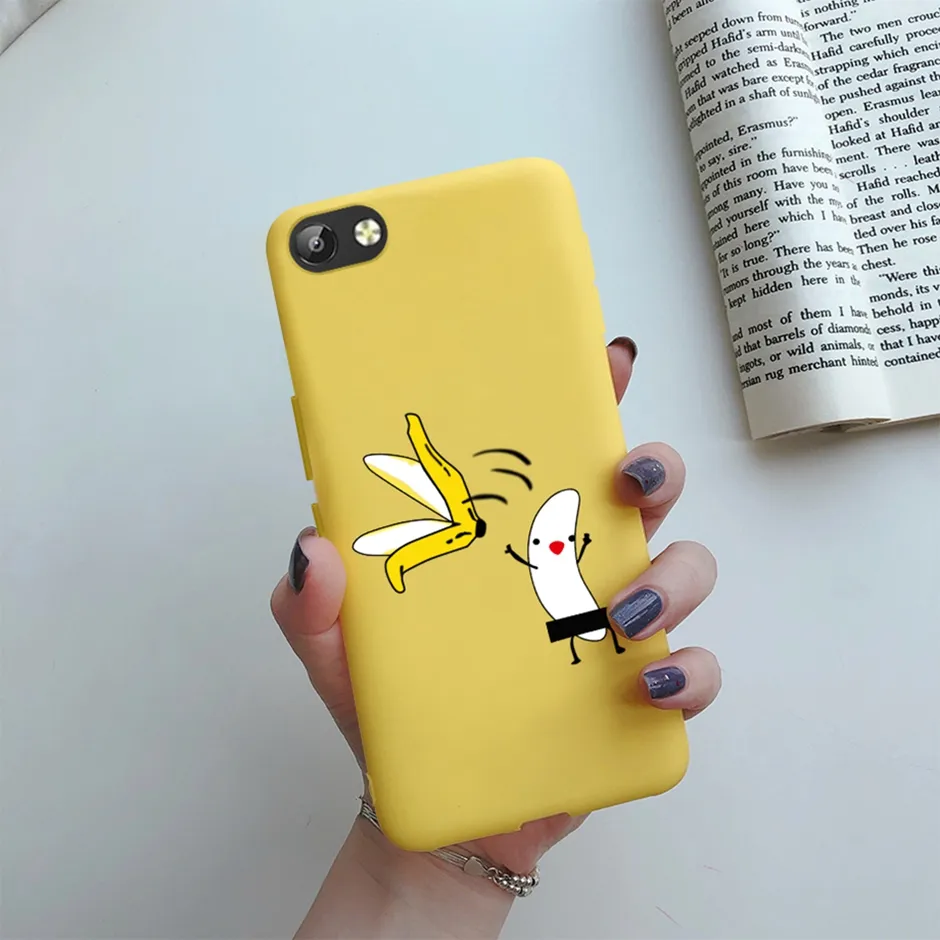 Cute Yellow Phone Cover Phone Case For Vivo Y69 VIVOY69 Back Cover