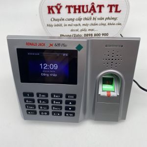 Máy chấm công vân tay và thẻ từ RONAL JACK X628Plus