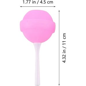 Mini Silicone Popsicle Mold DIY Ice Pop Mold Lollipop Ice Cream Maker Mold Baby Kids Popsicle Makers