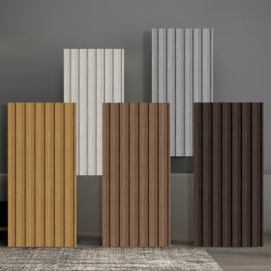 LUMIQLO Self-adhesive 3D Wall Sticker Moisture-proof Waterproof Wall Tile Sticker PVC Wood Grain Sticker Living Room