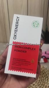 Fast delivery OXYENERGY Liposomal Iron Supplementation Complex Powder (10/30/60 Packets)