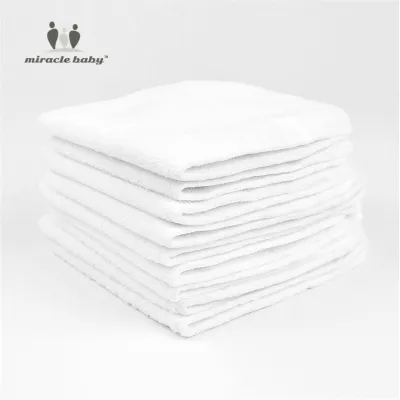 Miracle Baby Waterproof Reusable Diapers 5pcs Cotton Children Cloth Nappies Training Pants Infant Washable Diapers For Baby Infant Shorts Underwear Cloth Adjustable Washable Newborn Baby Diaper