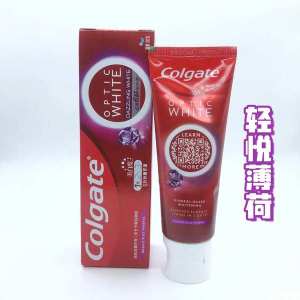 ☝Colgate Light White Toothpaste Volcanic Mineral Mud Remove Yellow Tooth Stains and Whiten Teeth 100G renewal✤