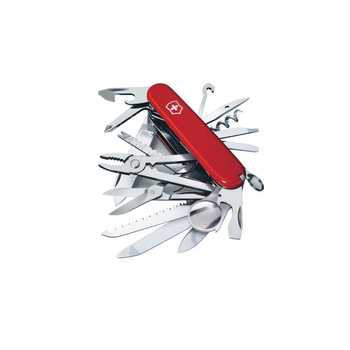 Victorinox มีดพับ Swiss Army Knives (M) - Swiss Champ, Red (1.6795 ...