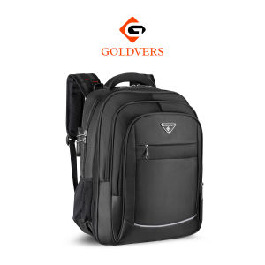 Polo Goldvers Tas Ransel Laptop Ringan Anti Air / Waterproof Bahan halus Fit Laptop 17 Inch Free Rain Cover Free USB Cable - Tas Ransel Tas Pria Tas Punggung Tas Sekolah Tas Kerja Tas Kuliah Backpack Tas Travel Outdoor