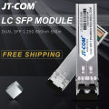 JT-COM  1.25g SFP Module LC Duplex Multi-Mode 850nm 550m 1G Module With DDM  Compatible Cisco/Mikrotik Various Brands of Switches Switch. 